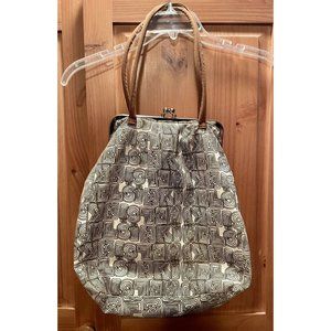 Rare Vintage Ivana Helsinki Designer Large Coin Purse Handbag Finland